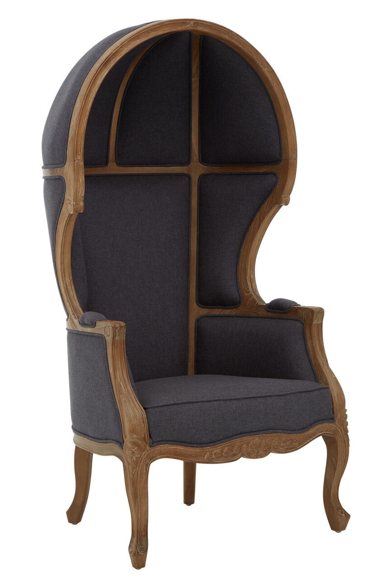 Cabra Graphite Grey Dome Chair