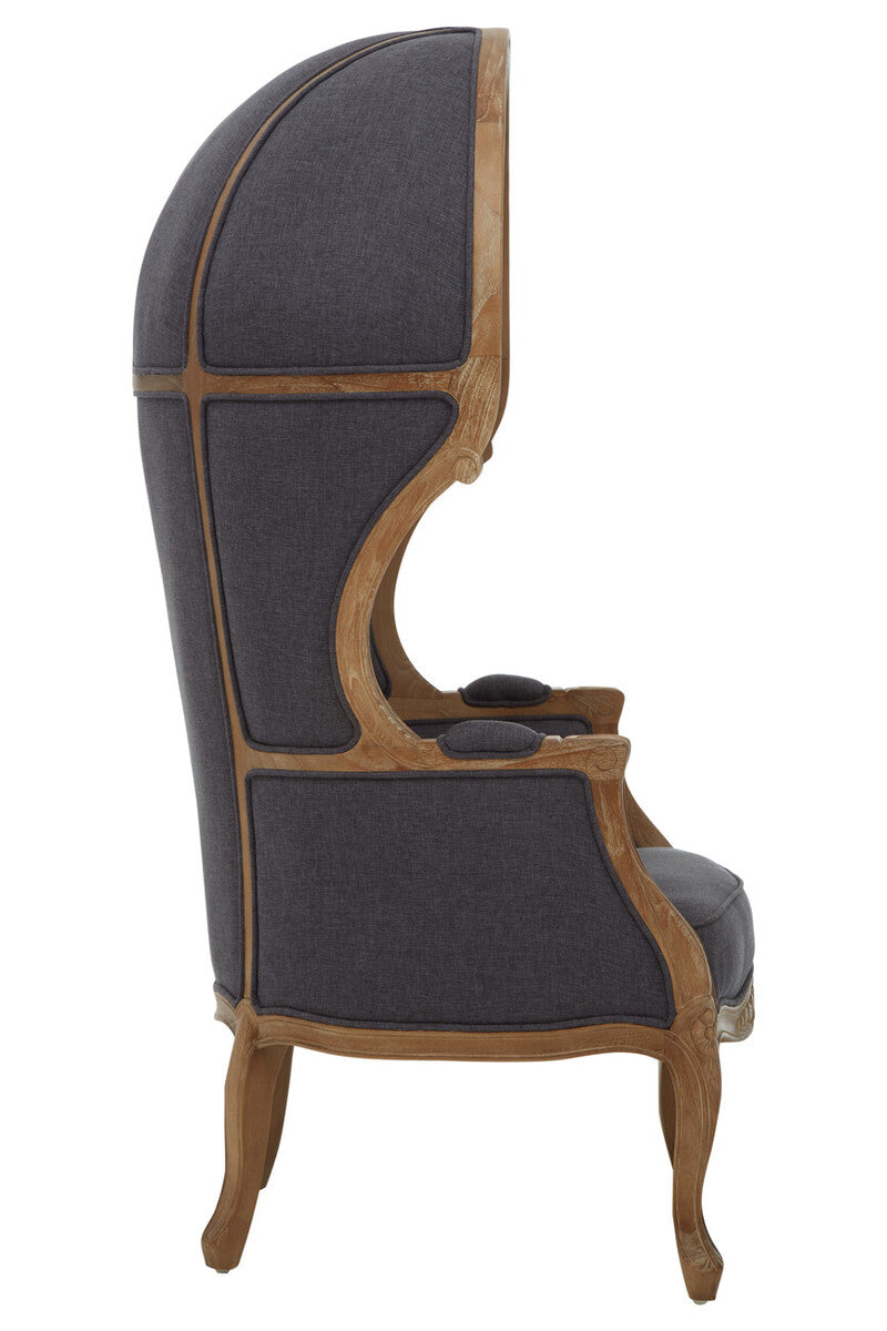 Cabra Graphite Grey Dome Chair