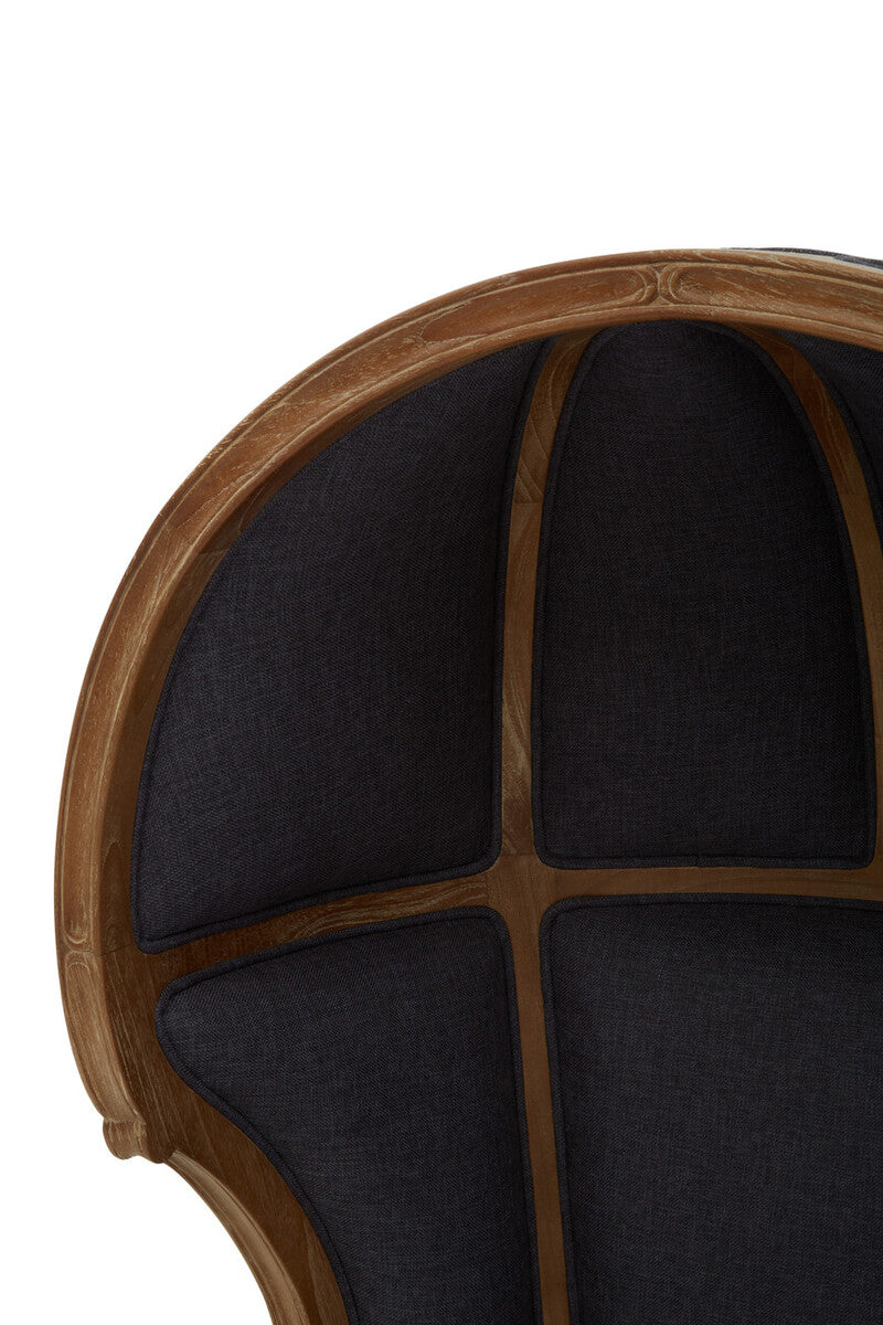 Cabra Graphite Grey Dome Chair