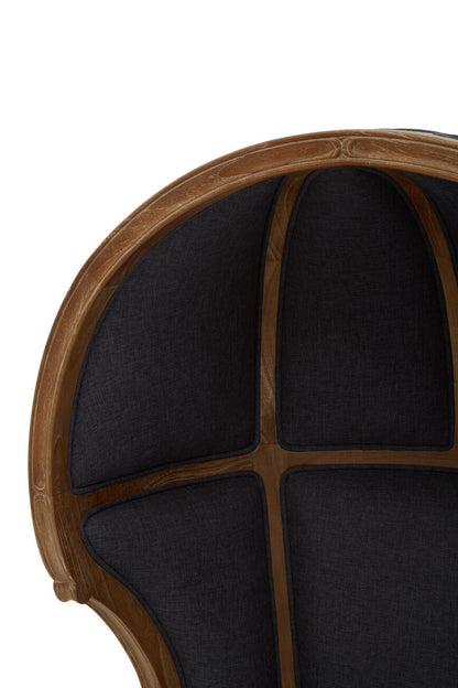 Cabra Graphite Grey Dome Chair