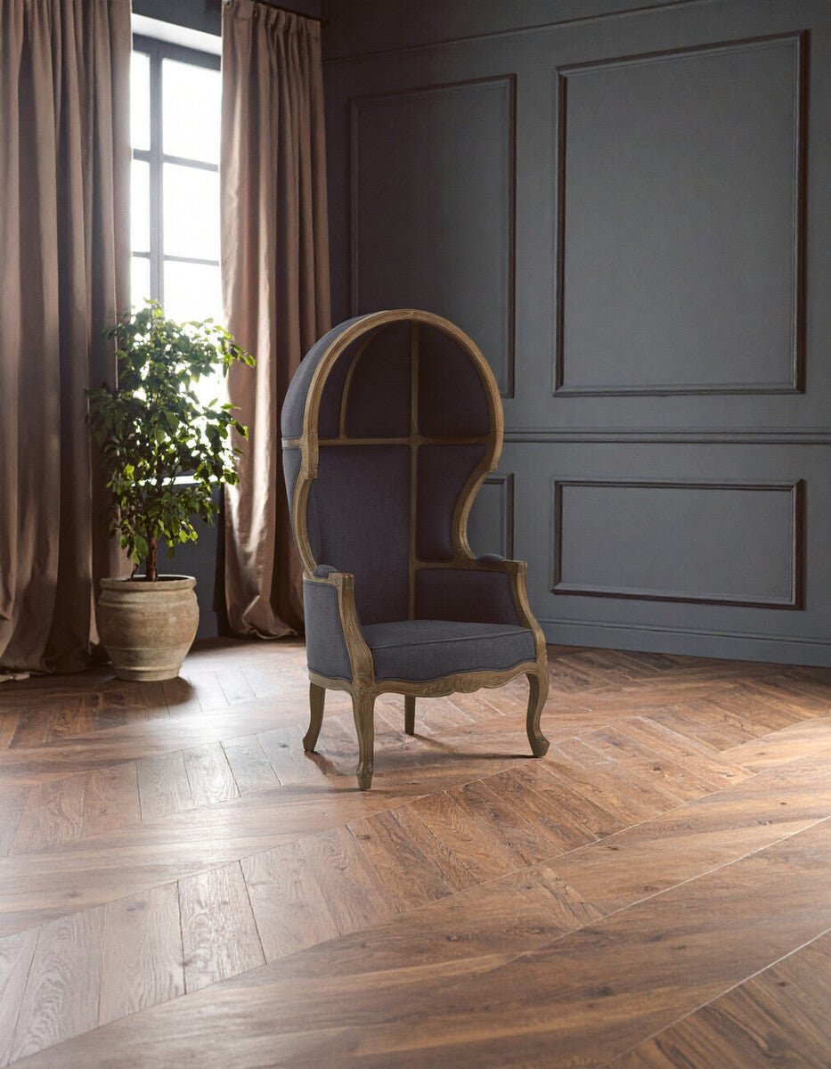 Cabra Graphite Grey Dome Chair