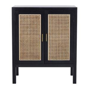 Corso Two Door Sideboard | Bayur Burl Solid wood | Rattan