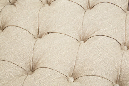 3 Seater Stone Fabric Sofa, Surina - Image 14