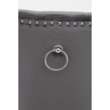 Richmond Grey Velvet Dining Chair