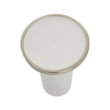 Elva Side Table With White Base