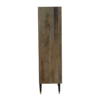 Malay Recycled Elm Wood Tall Cabinet - Image 4