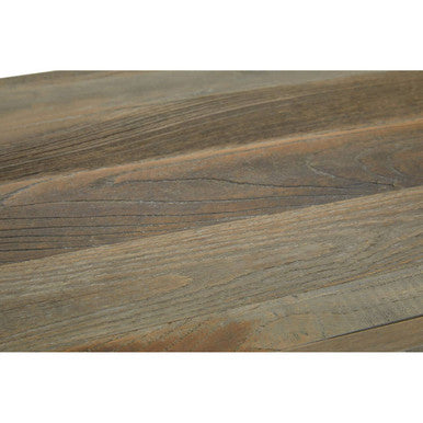 Malay Recycled Elm Wood 4 Door Sideboard - Image 11