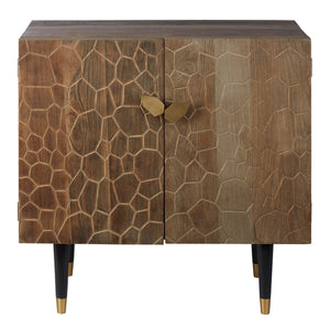 Malay Recycled Elm Wood 2 Door Sideboard
