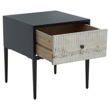 Luxor 1 Drawer Side Table