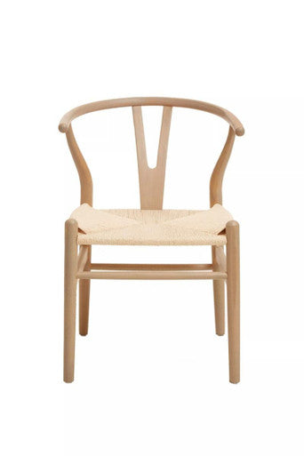 Lyon Wishbone Grey Chair