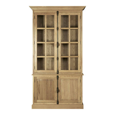 Lyon 4 Door Oak Wood Cabinet