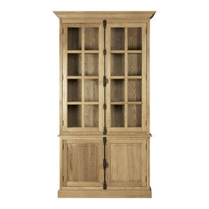 Lyon 4 Door Oak Wood Cabinet
