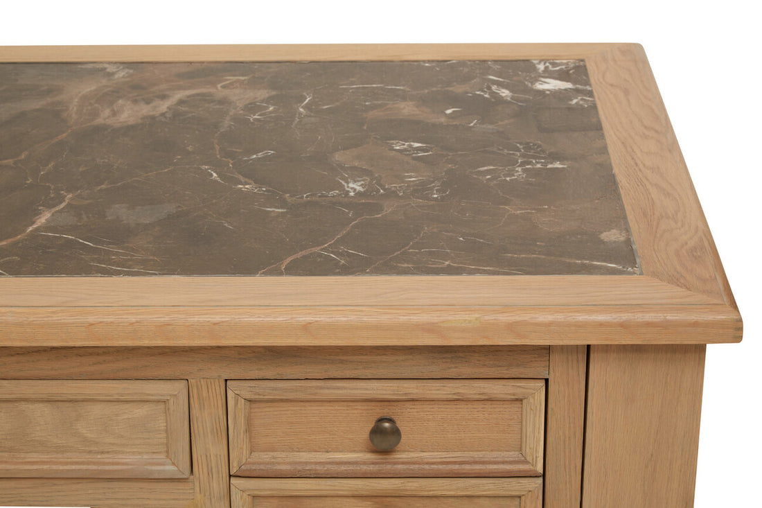 Lyon 5 Drawer Desk - Image 10