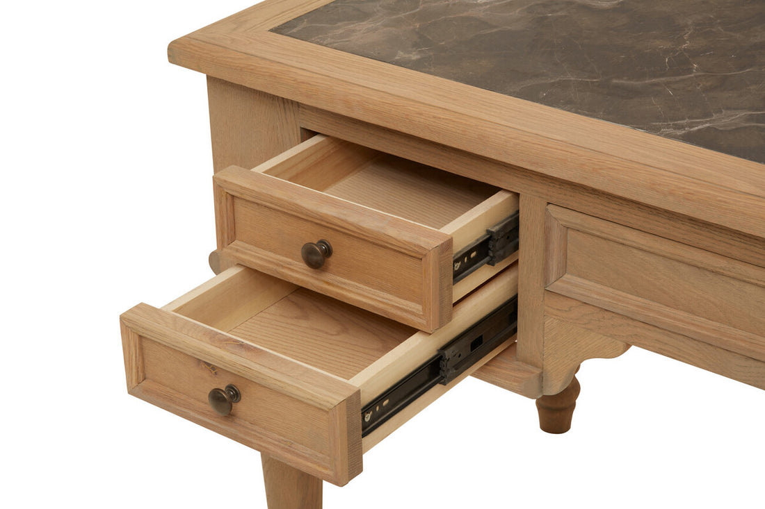Lyon 5 Drawer Desk - Image 13