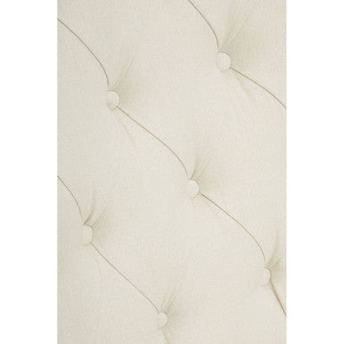 Vinsi Beige Chair With Winged Back