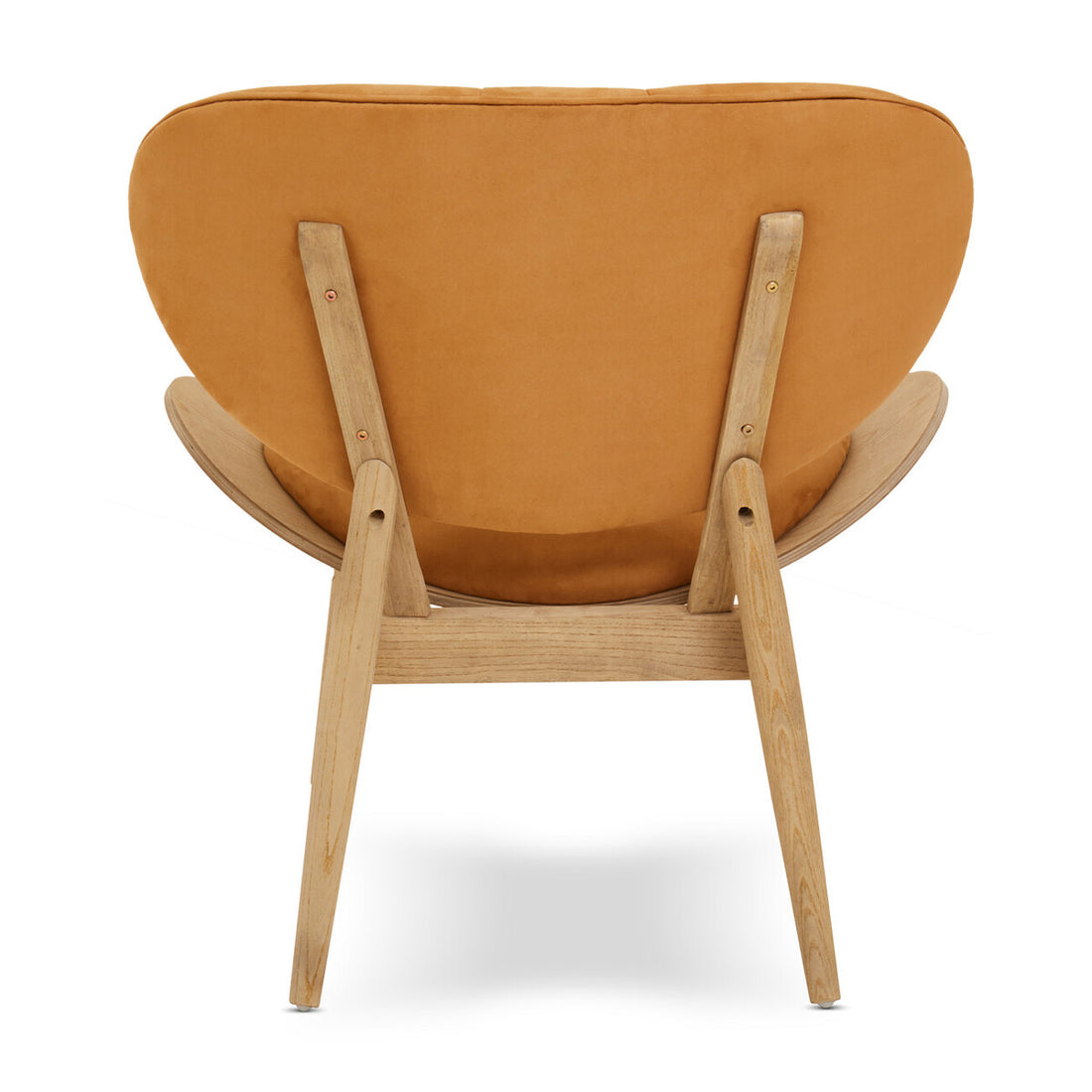 Vinsi Dijon Velvet Chair with Natural Elm - Image 7