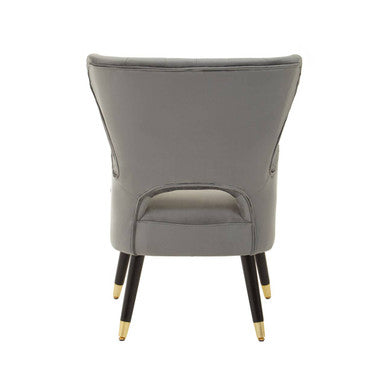 Sloan Grey Velvet Armchair