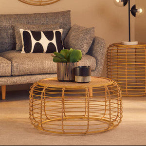 Trento Round Rattan Coffee Table