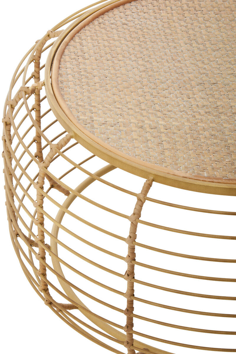 Trento Round Rattan Coffee Table