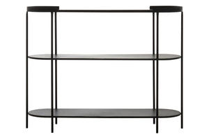 Trento Console Table With Glass Top