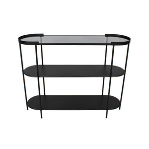 Trento Console Table With Glass Top