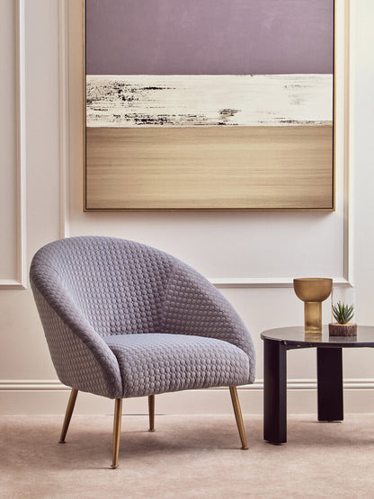 Tania Grey Occasional Chair