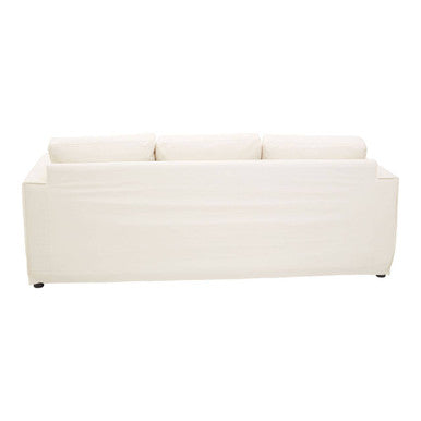 3 Seater Cream Sofa, Menton - Image 5