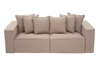 Marseille 3 Seat Grey Sofa