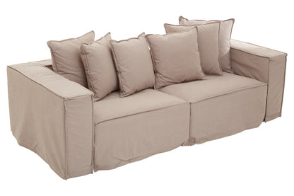 Marseille 3 Seat Grey Sofa