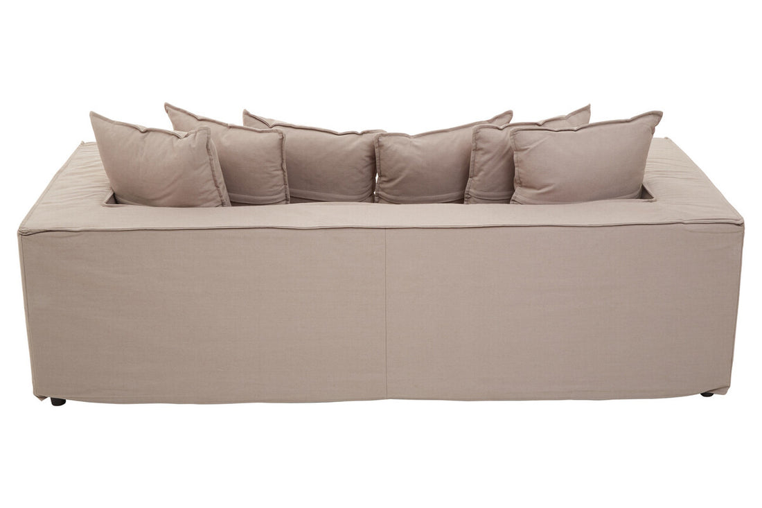 3 Seater Grey Sofa, Marseille - Image 5