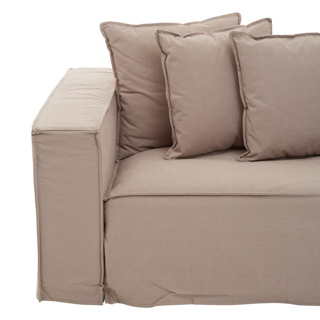 3 Seater Grey Sofa, Marseille - Image 7
