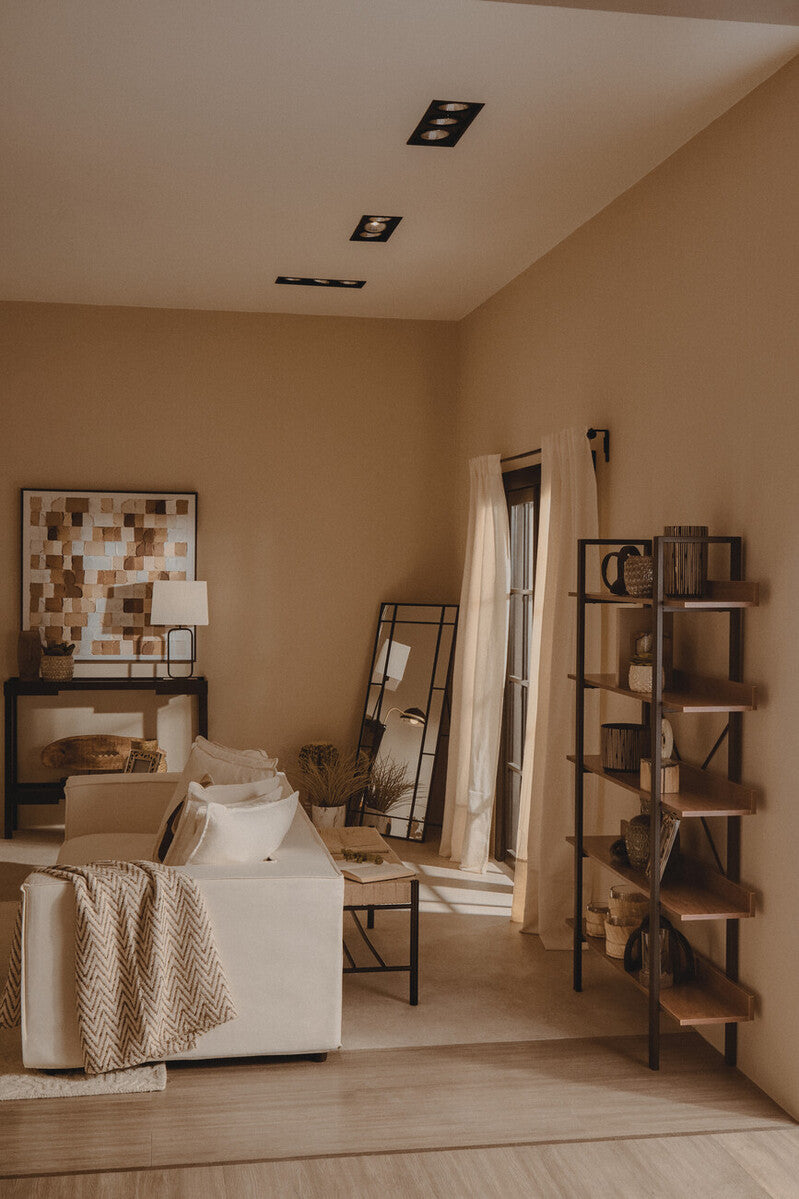 3 Seater Cream Sofa, Marseille - Image 12