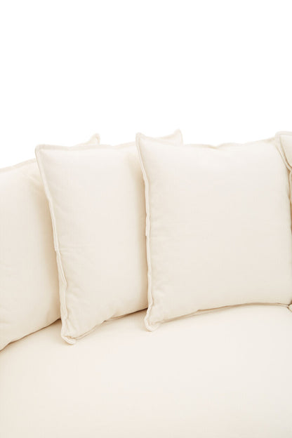 Marseille 3 Seat Cream Sofa