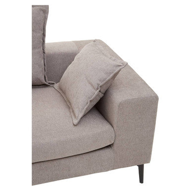 3 Seater Grey Sofa, Avignon - Image 9