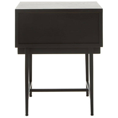 Jakara Black Finish Side Table