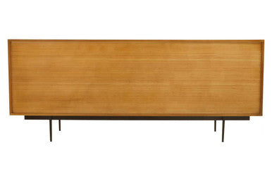 Jakara Natural Finish Sideboard with 4 Doors and  3 Drawers - Image 6