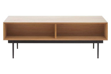 Jakara Natural Finish Wooden Coffee Table