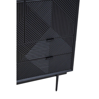 Jakara Black Finish Cabinet - Image 7