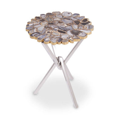 Rabia Agate Side Table