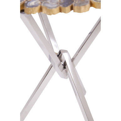 Rabia Agate Side Table