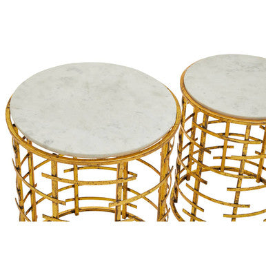 Rabia Set Of 2 Tables With Jupiter Base