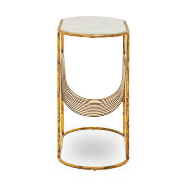 Rabia Table With Magazine Rack