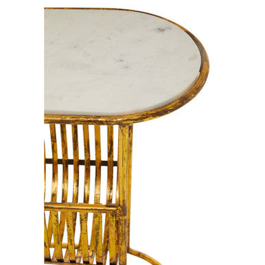 Rabia Table With Magazine Rack