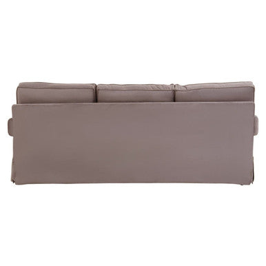 3 Seater Mink Velvet Sofa, Ralph