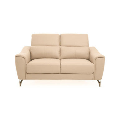 2 Seater Stone Leather Sofa, Padua