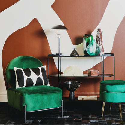 Haya Green Velvet Chair - Image 2