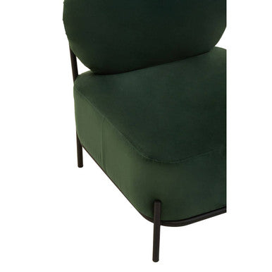 Haya Green Velvet Chair - Image 7