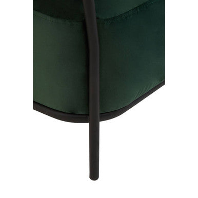 Haya Green Velvet Chair - Image 9