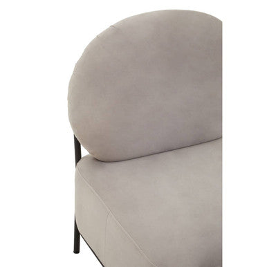 Haya Mink Velvet Chair