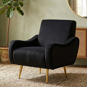 Holli Black Armchair